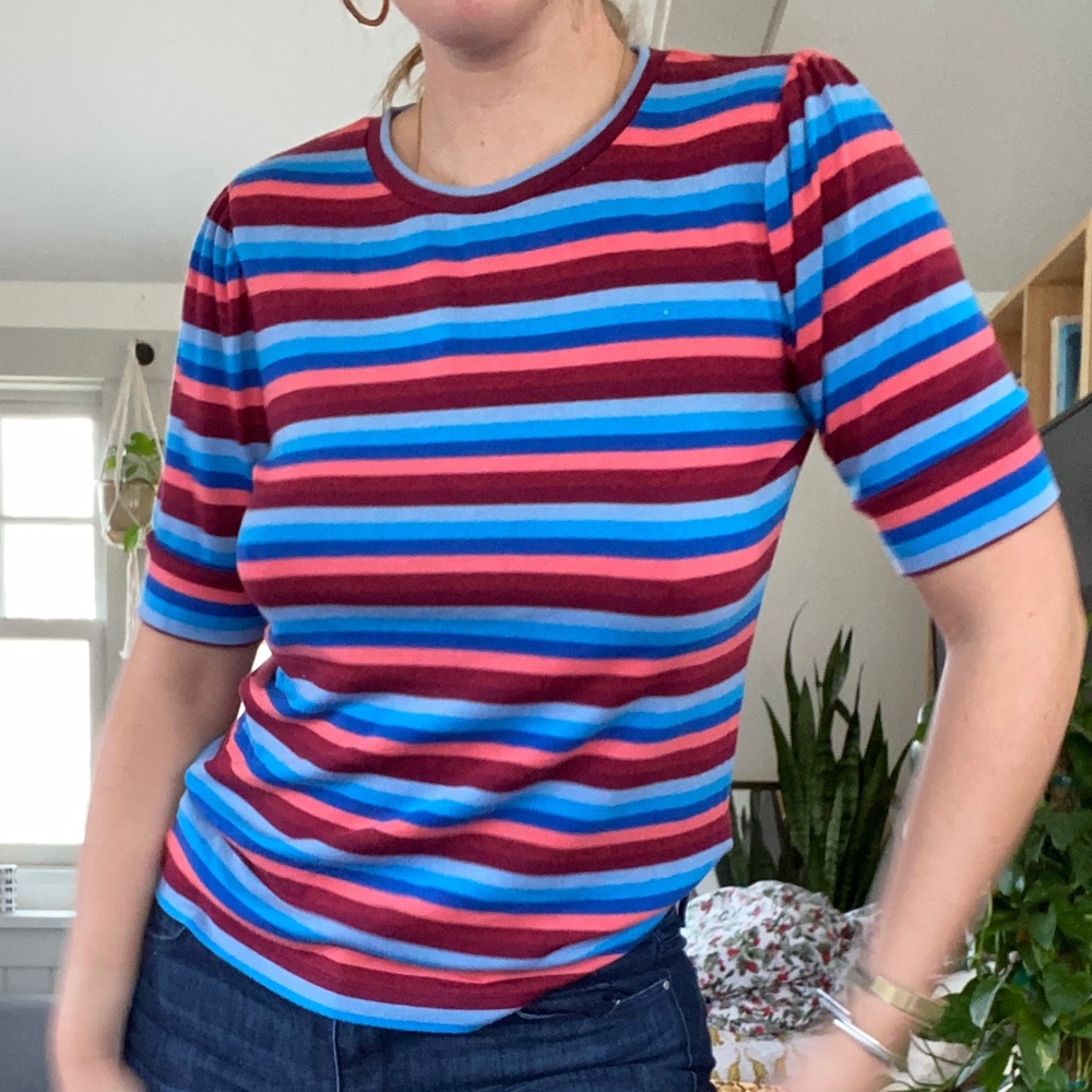 STRIPEY TEE